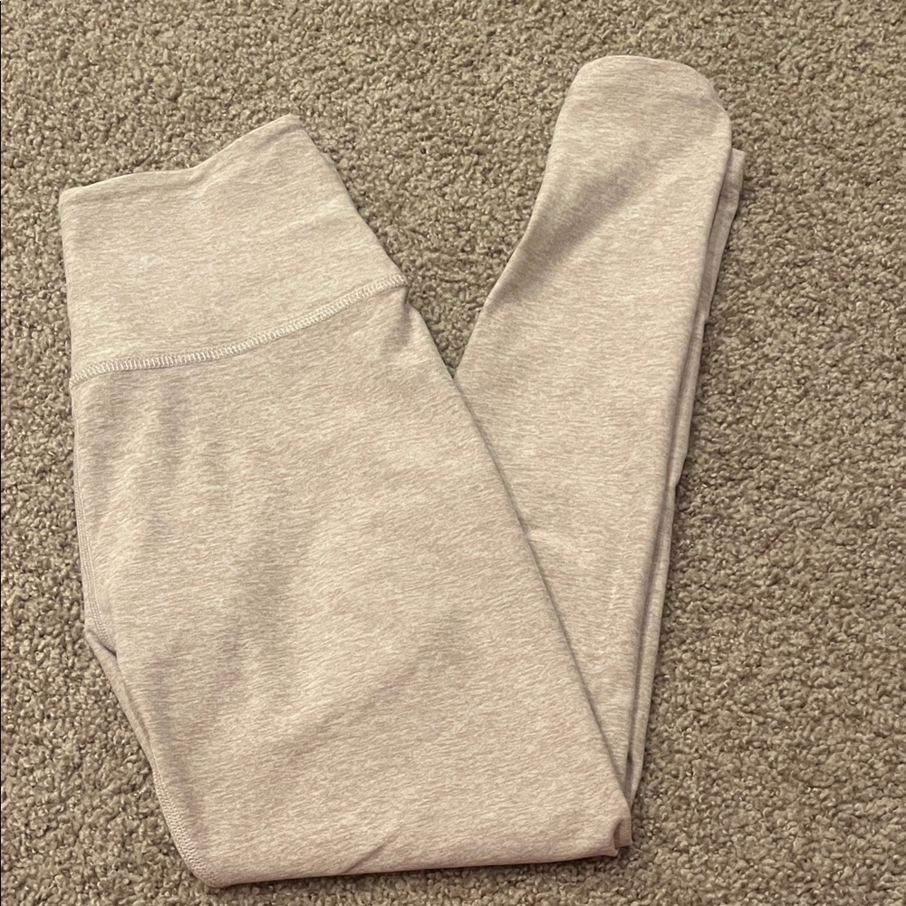 Beyond Yoga tan leggings